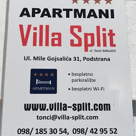 Apartments Villa Split Podstrana Exterior photo